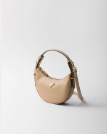 Prada Arqué Small Leather Shoulder Bag - Image 2